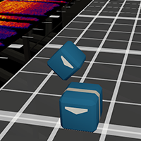 45 degree angle change between blocks