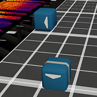 90 degree angle change between blocks