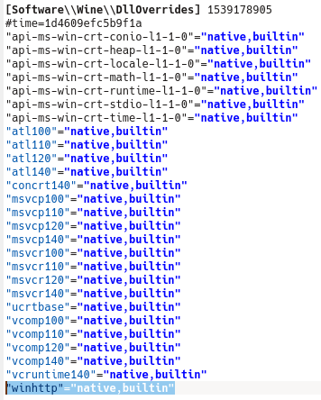 DLL Overrides