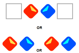 Illustration of overlapping hitboxes